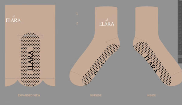 Pilates Grip Socks - Image 3