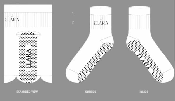 Pilates Grip Socks - Image 4